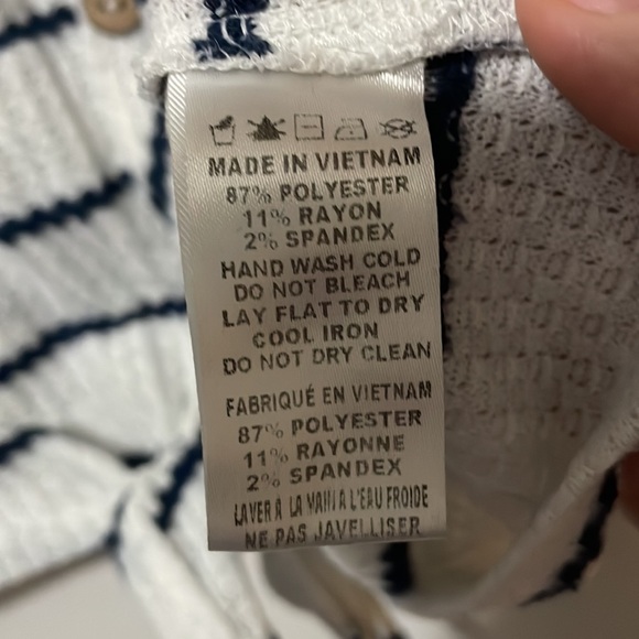 PAPERCRANE striped button down sz S - Picture 5 of 5